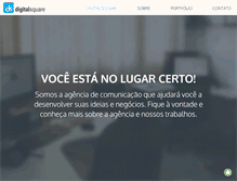 Tablet Screenshot of digitalsquare.com.br